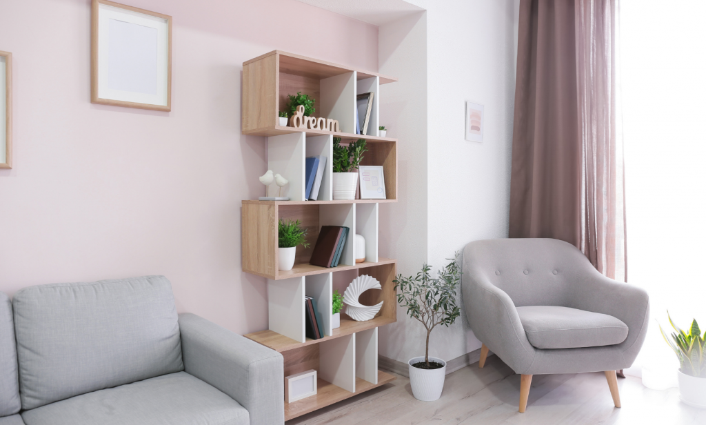 ทำความสะอาดห้องนั่งเล่น