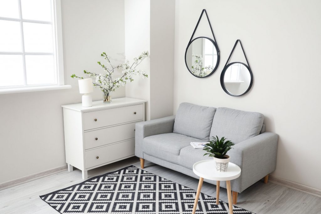 ผนังหลังโซฟา