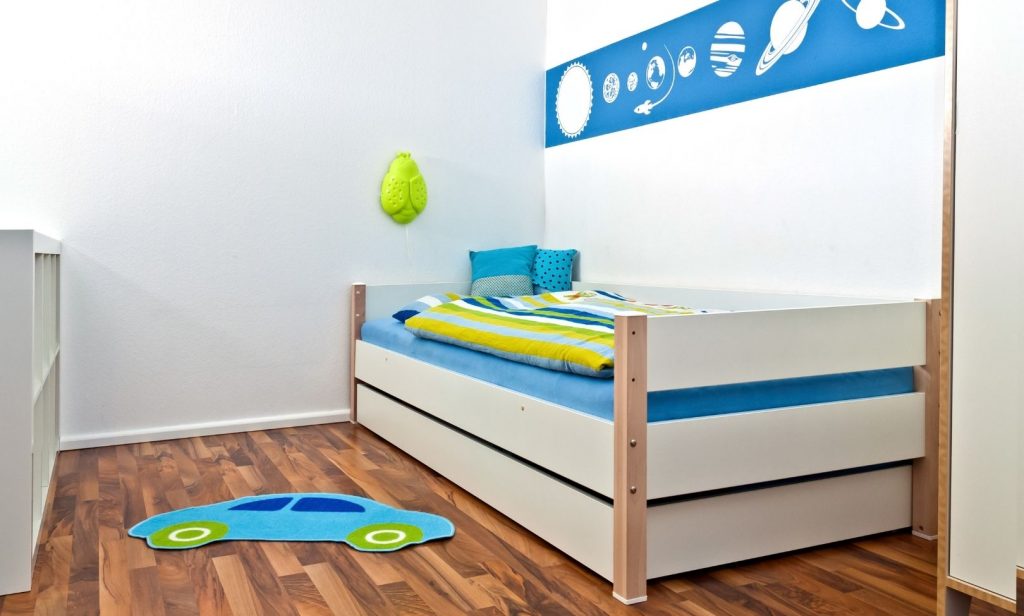 1 ห้องนอนลูก 2 คน