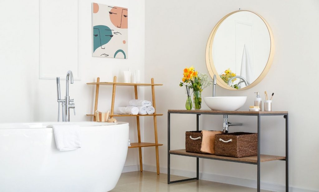 ตกแต่งผนังห้องน้ำ