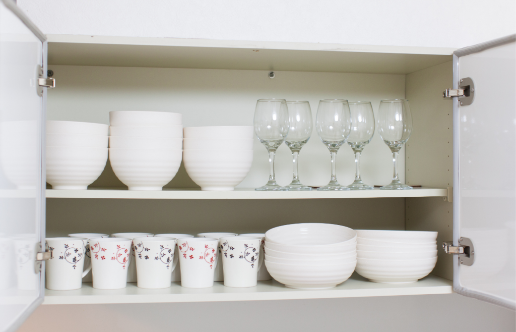 จัดระเบียบตู้ครัว