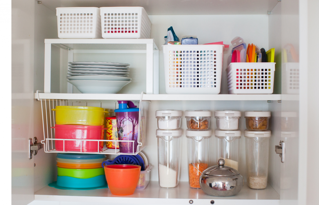 จัดระเบียบตู้ครัว