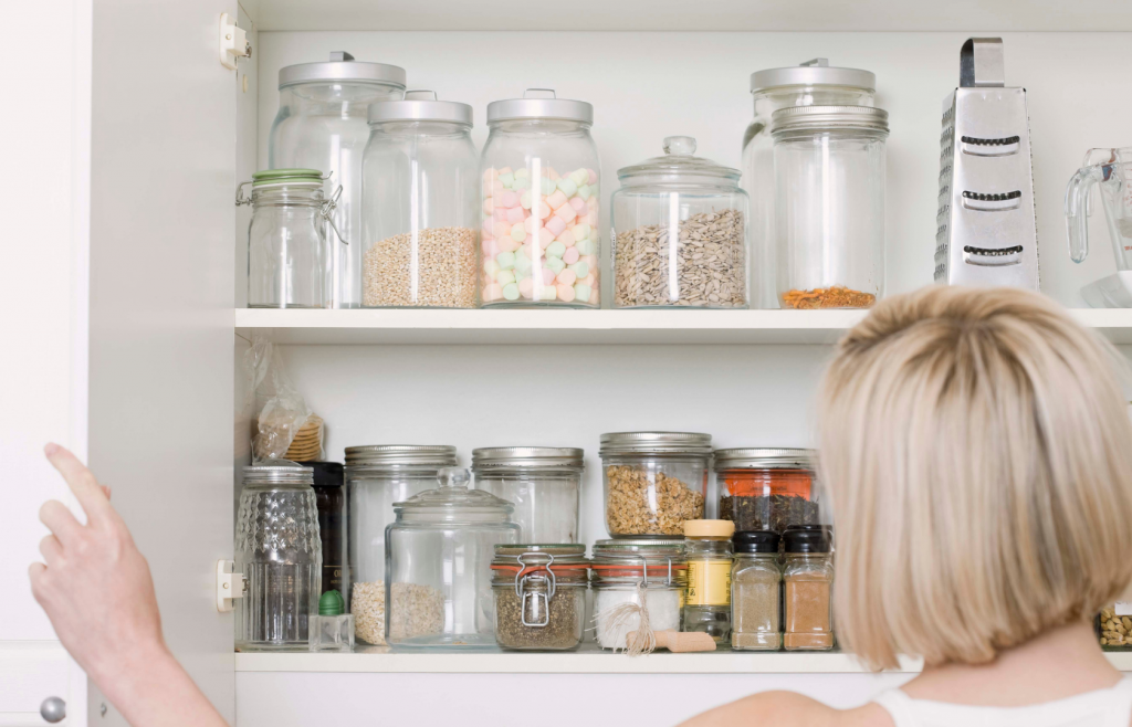 จัดระเบียบตู้ครัว