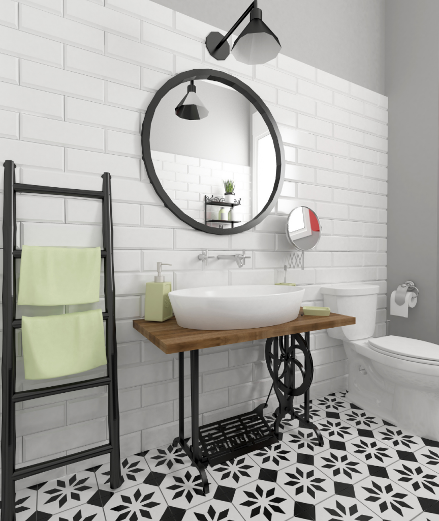 ห้องน้ำขนาดเล็ก