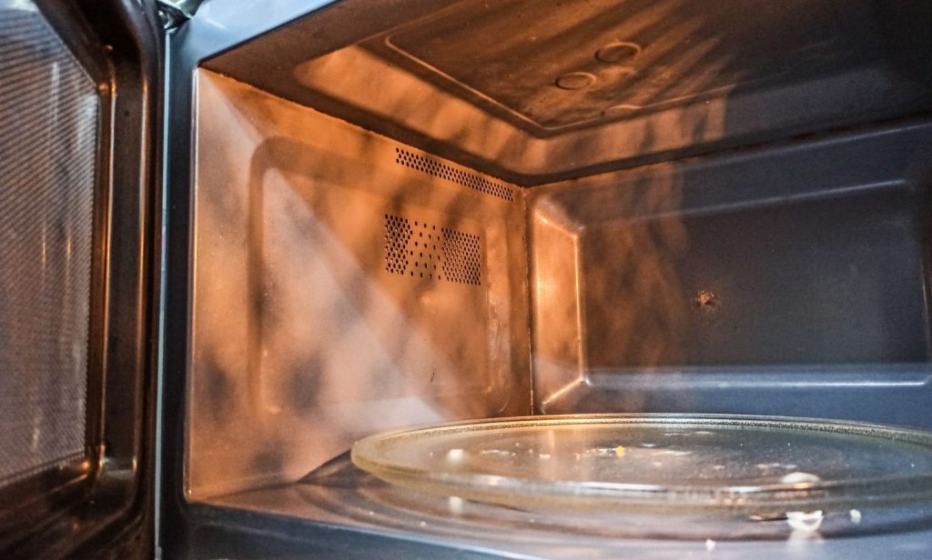 ทําความสะอาด ไมโครเวฟ