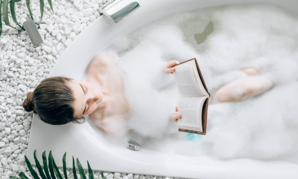 ทําความสะอาดอ่างอาบน้ำ