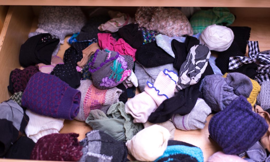 เก็บถุงเท้า