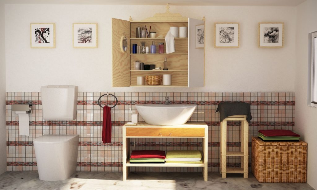 แต่งห้องน้ำ