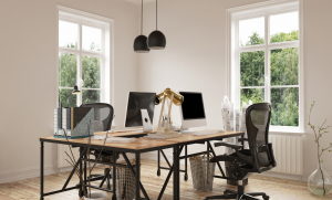 จัดโต๊ะทํางานให้เป็นระเบียบ