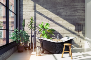 แบบห้องน้ำธรรมชาติ