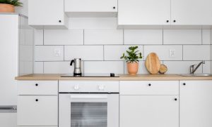 แต่งห้องครัวสีขาว