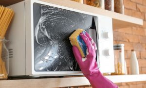 ทําความสะอาด ไมโครเวฟ